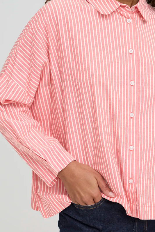 Ihgiley Blouse Birch/Pink