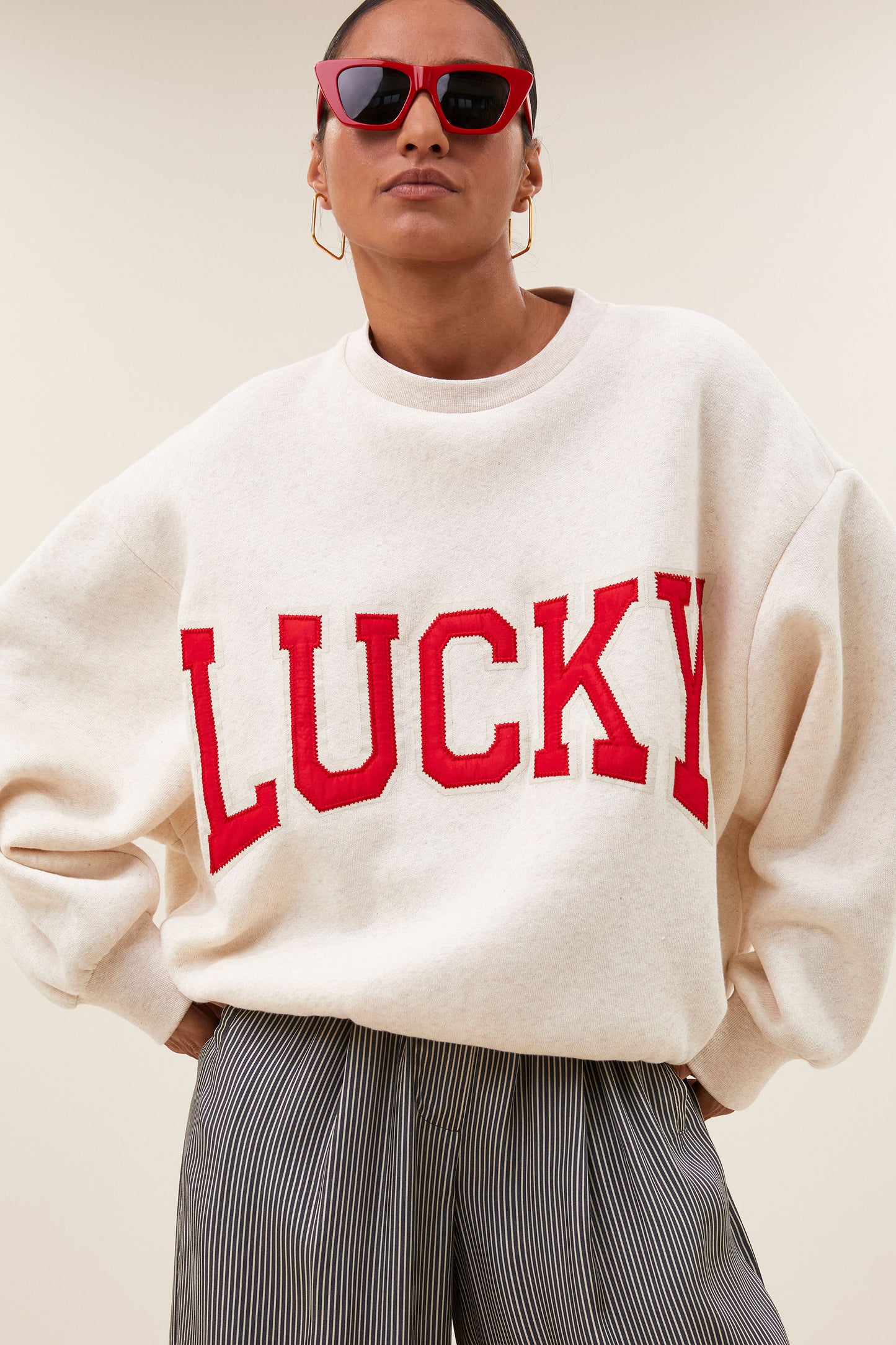 Bibi Lucky Patchwork Sweater