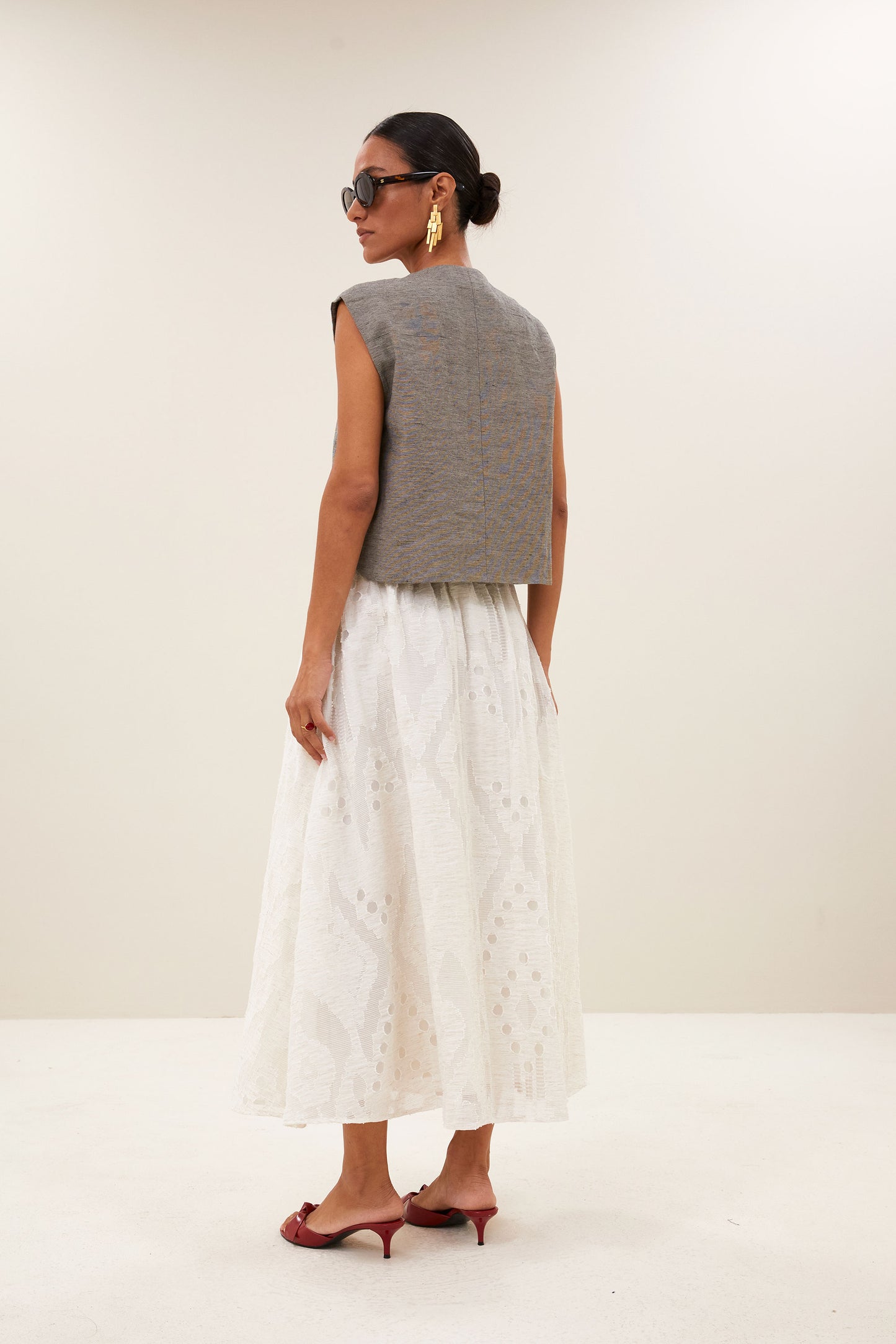 Juta Mist Skirt Cream