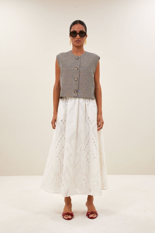 Juta Mist Skirt Cream