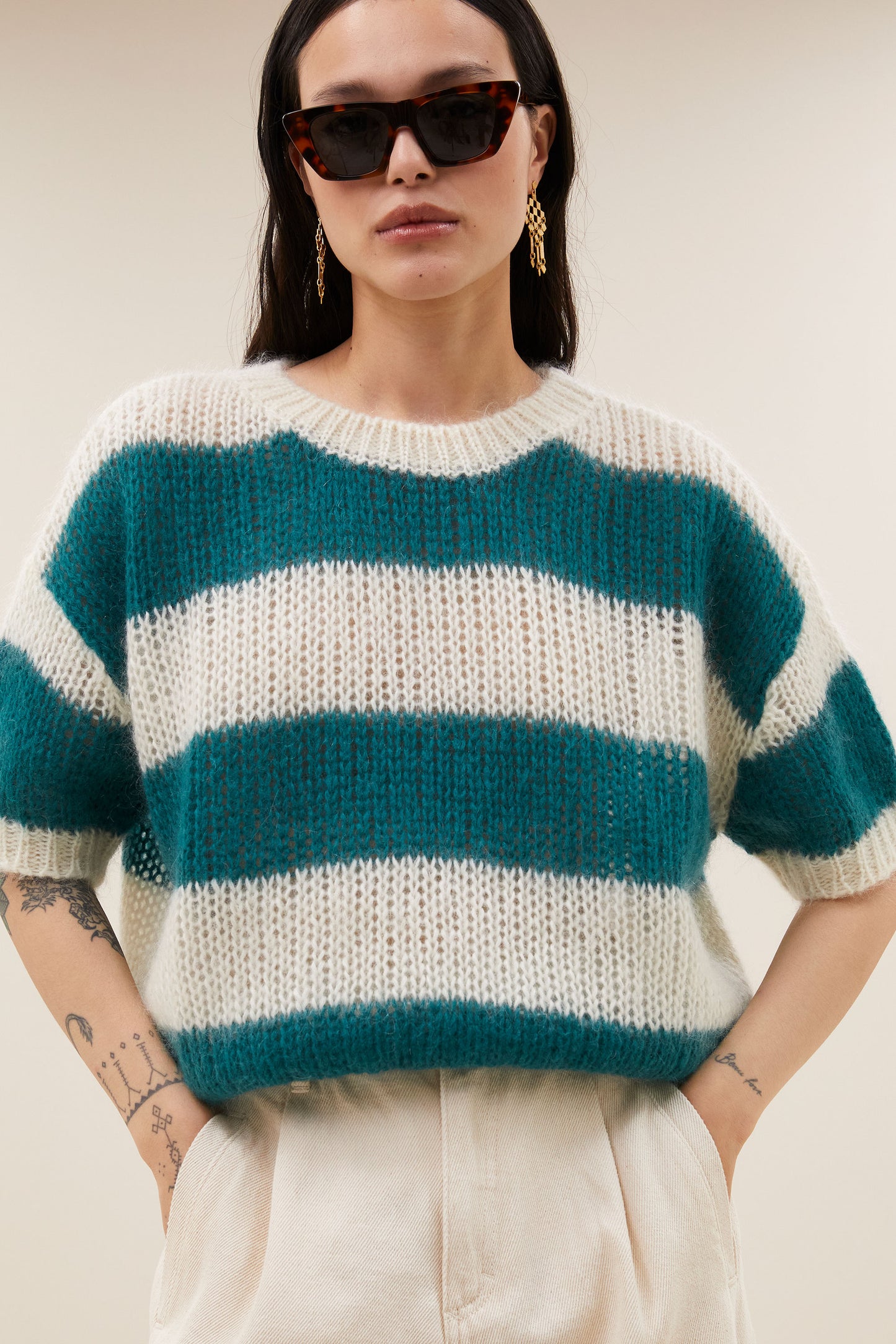 Nino Astro Stripe Pullover