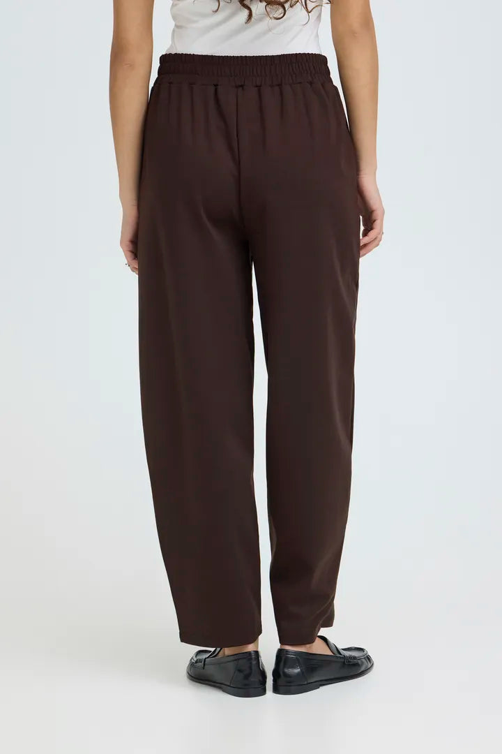 Ihkate Barrel Pants Chocolat