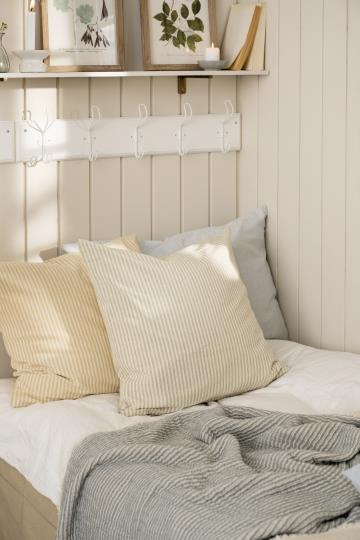 Bedspread Single Ribbed Blue