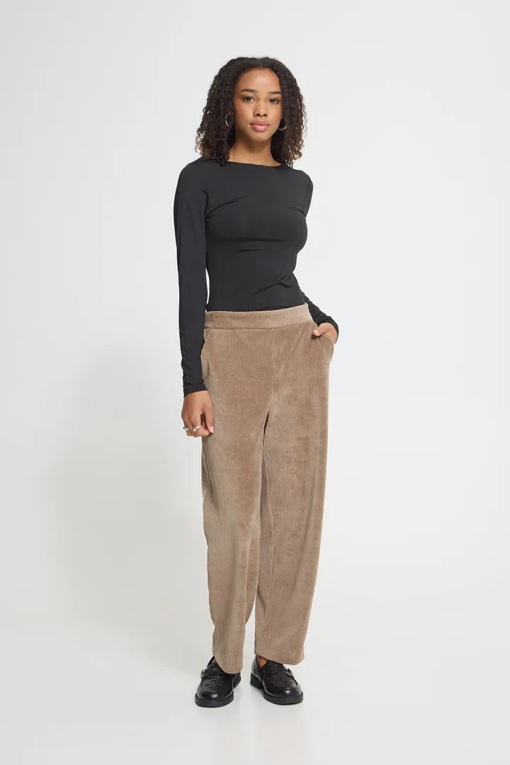 Ihtamary Cropped Pants Toasted