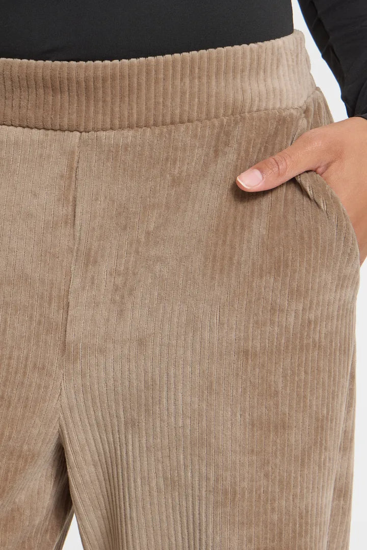 Ihtamary Cropped Pants Toasted