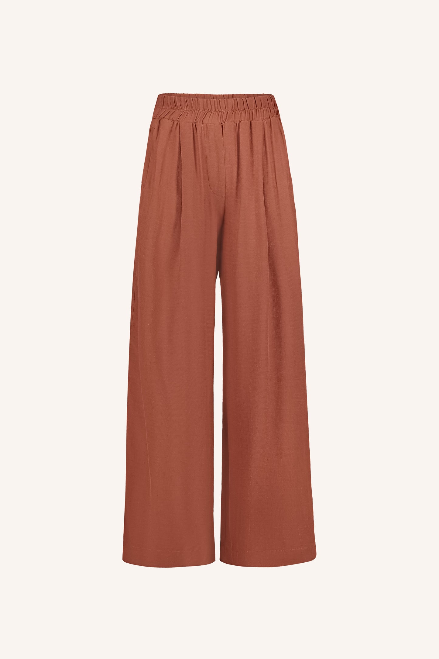 Benji Viscose Pants Bricks