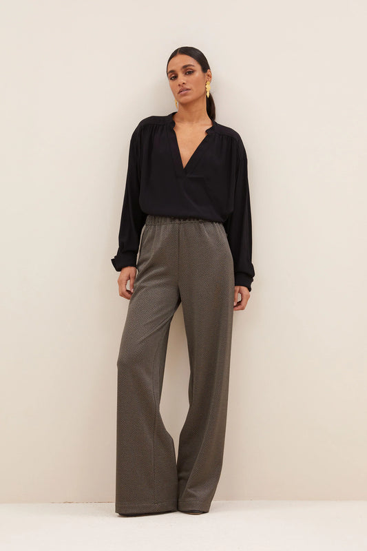 Lissa Herringbone Pants