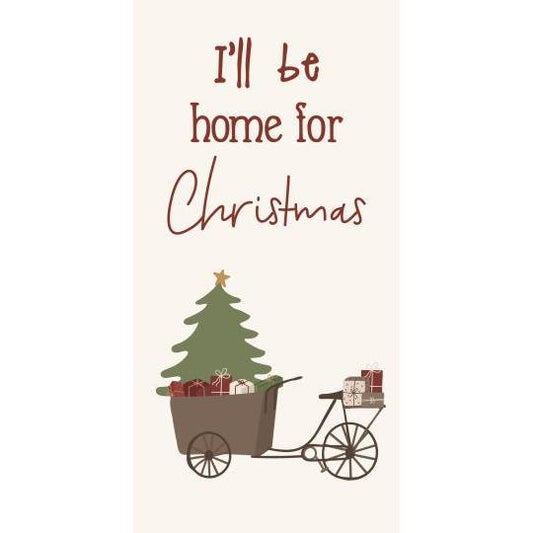 Napkin I´ll Be home for Christmas
