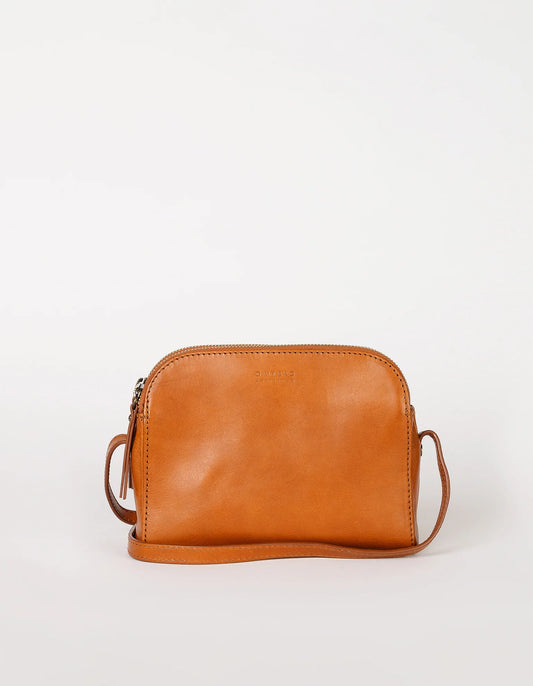 Emily Leather Strap Cognac Stromboli