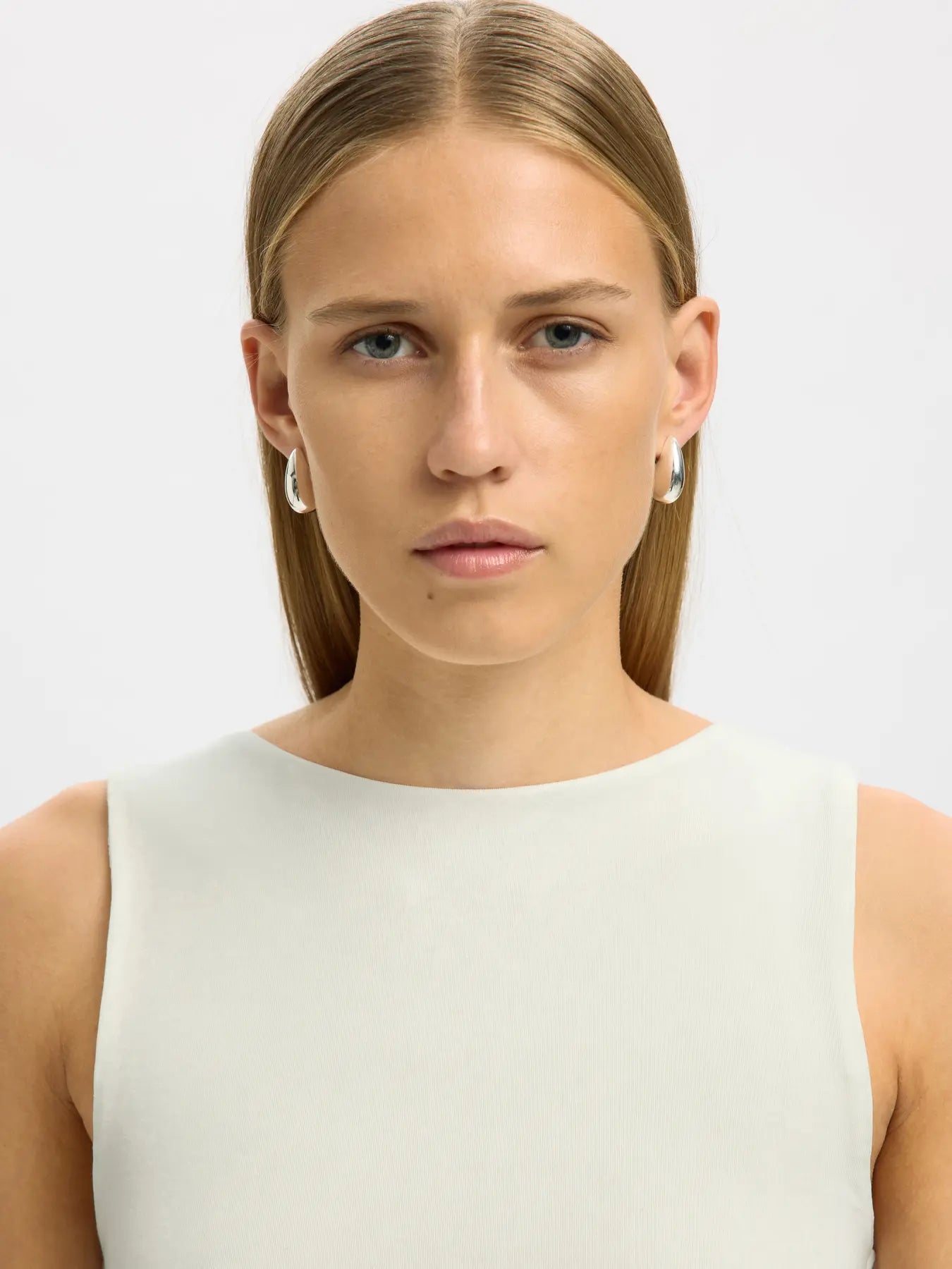 Slfmanja Reversible Top Snow White