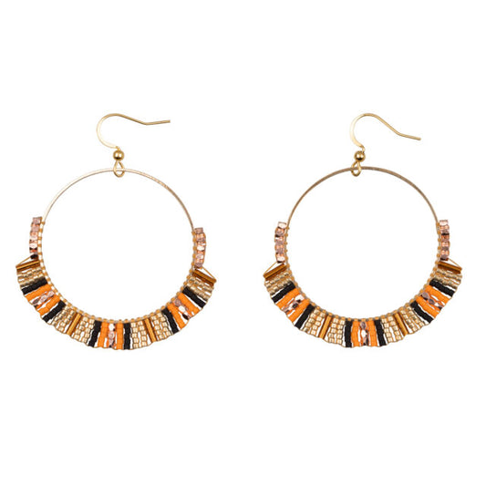 Multi Hoops Beads Small
