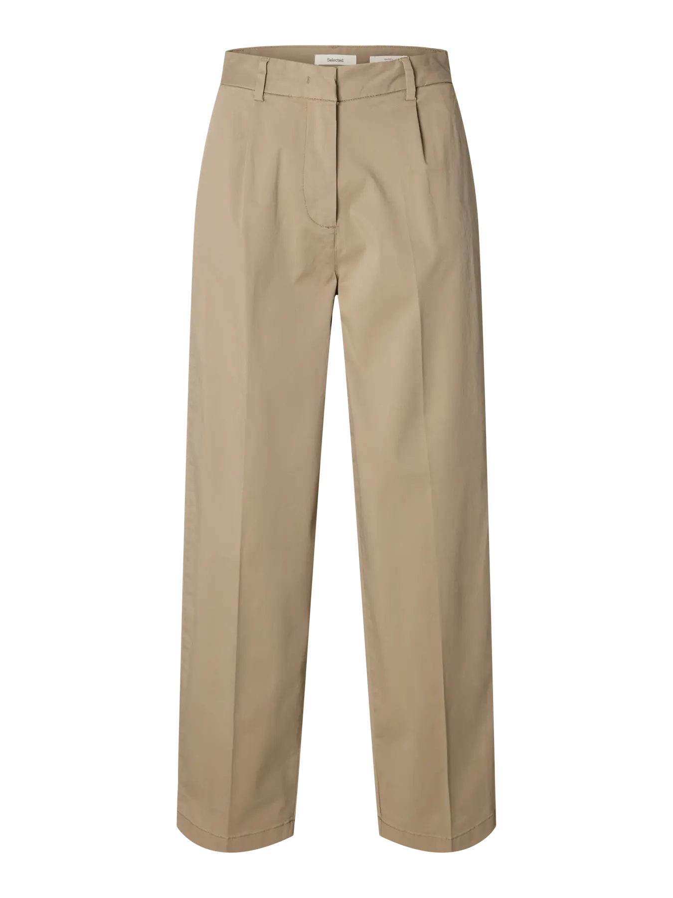 Slfbarrel Mille Pants Greige