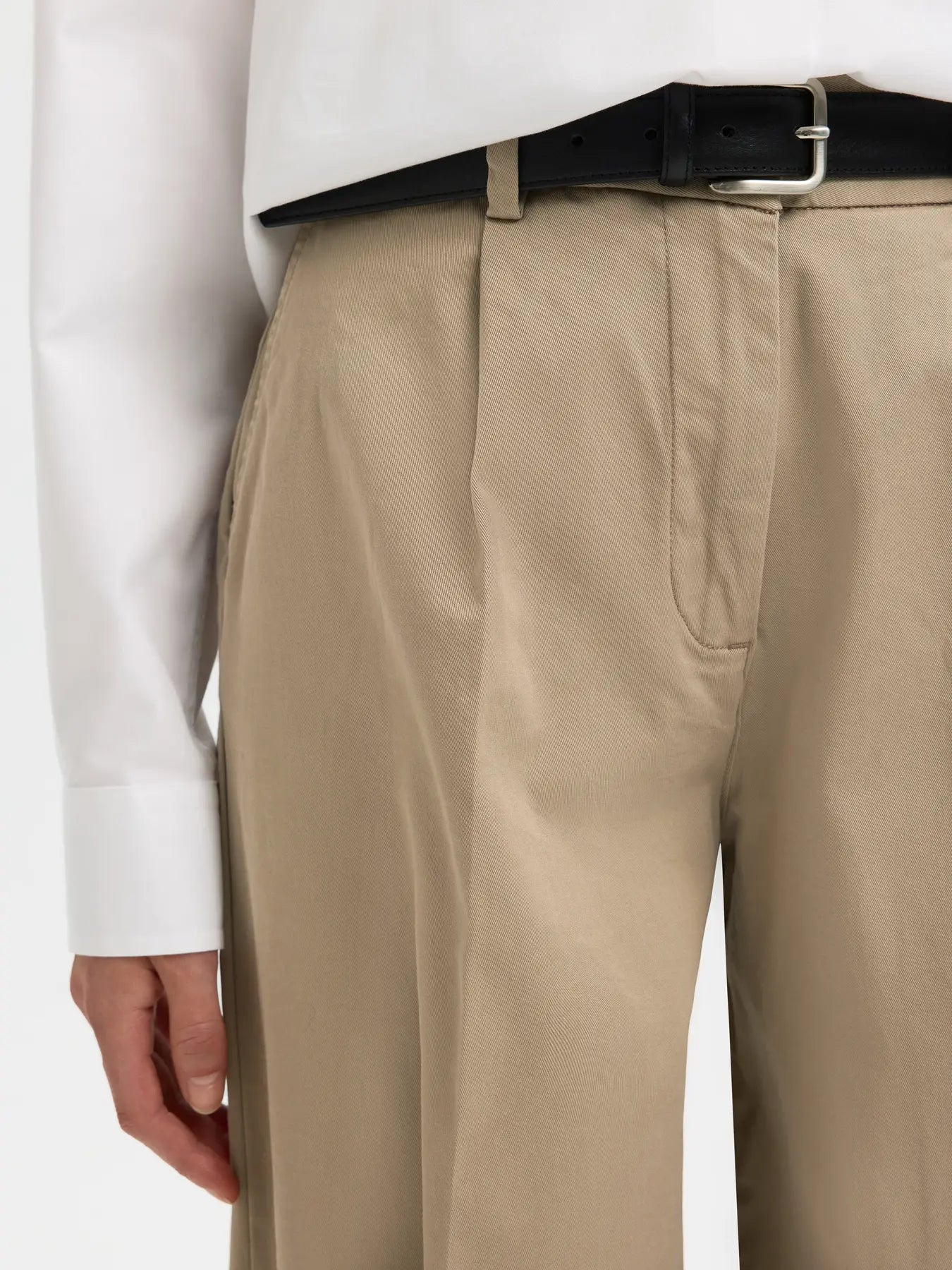 Slfbarrel Mille Pants Greige