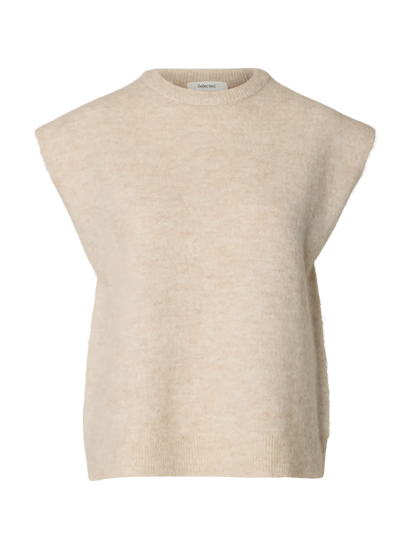 Slwlulu Knit Vest Birch