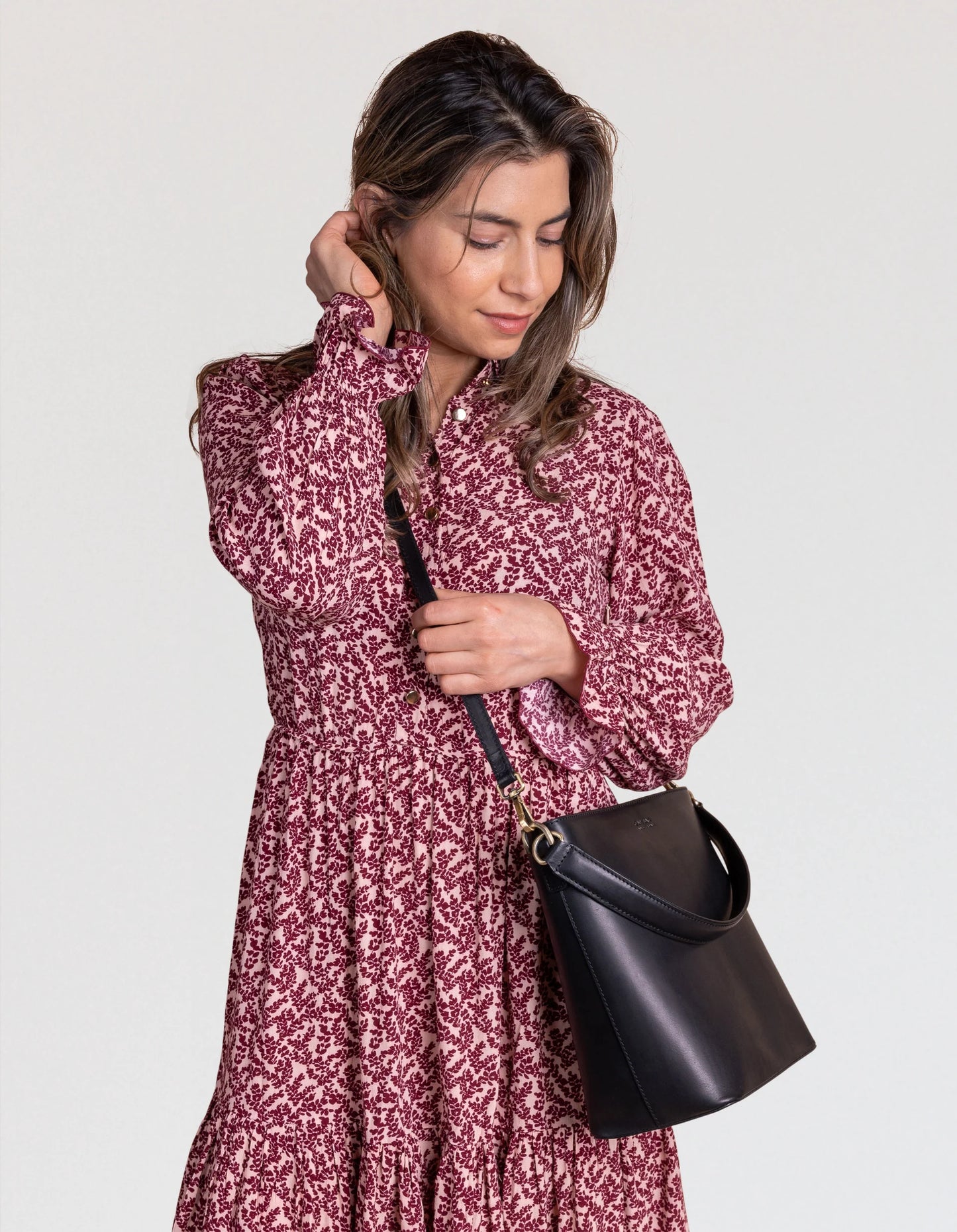 Bobbi Bucket Bag Maxi Black