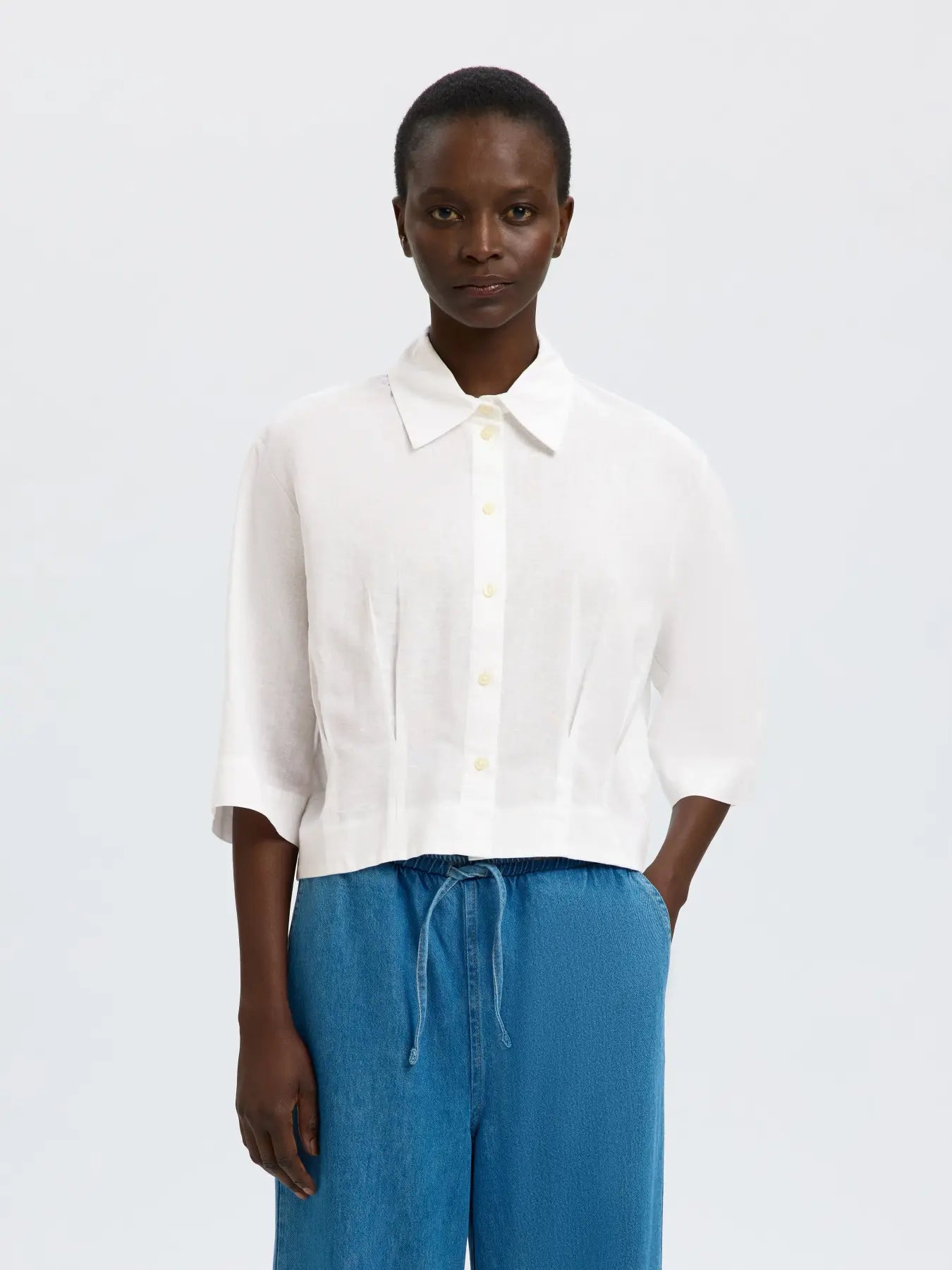 slfcleo 3/4 cropped Shirt