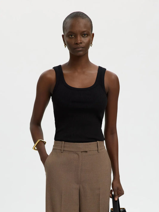 Slfanna Tank Top Black