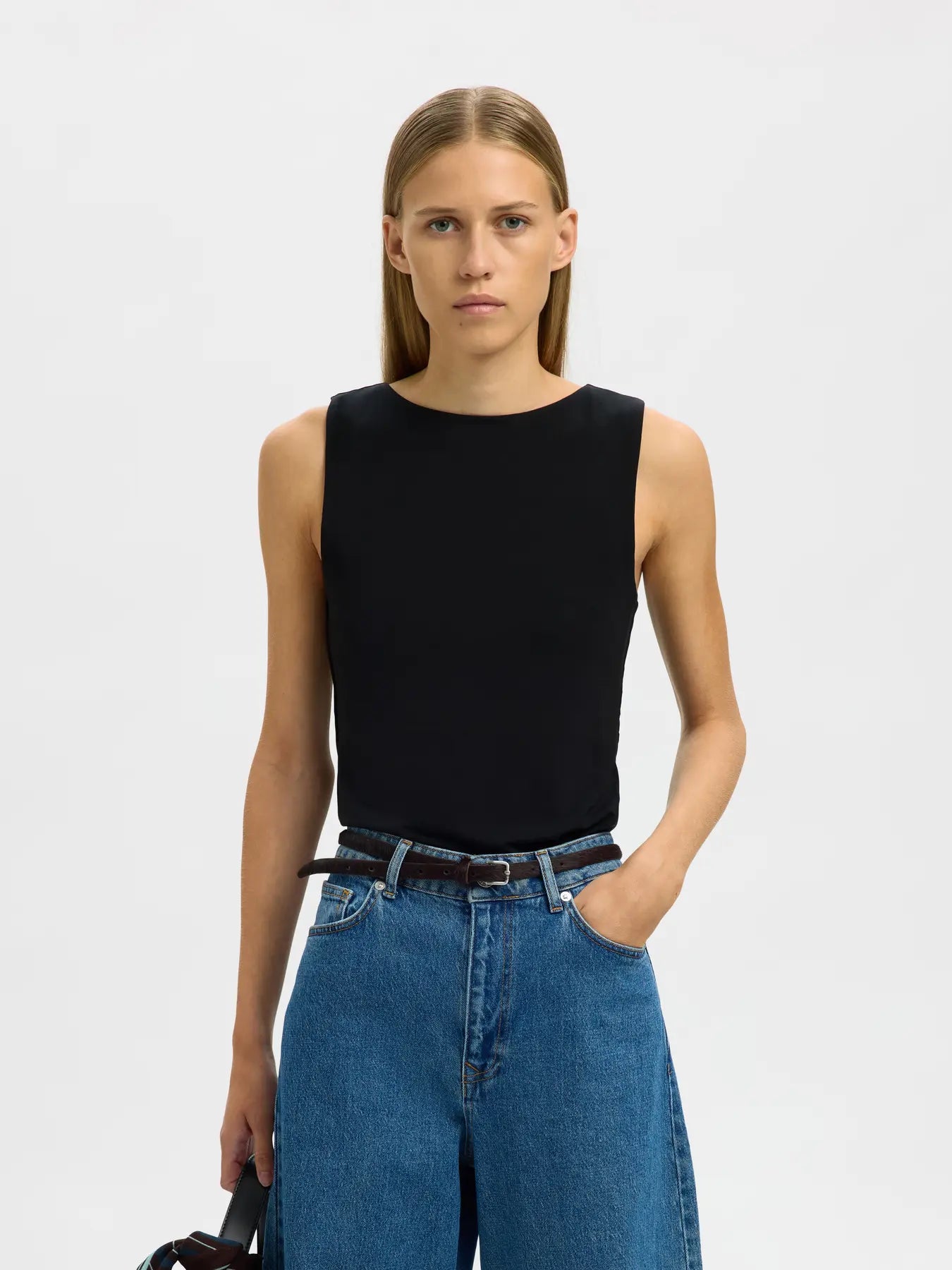 Slfmanja Reversible Top Black