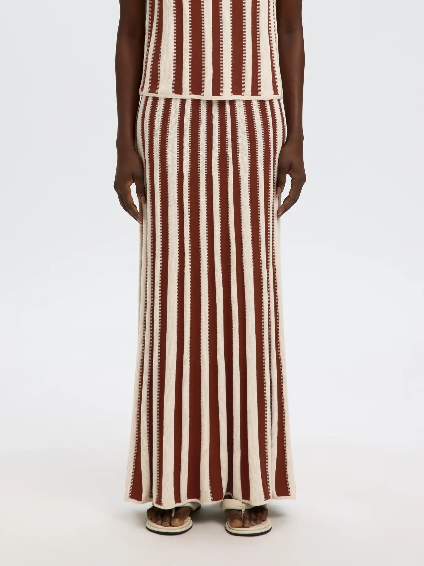Slflina Knit Long Skirt