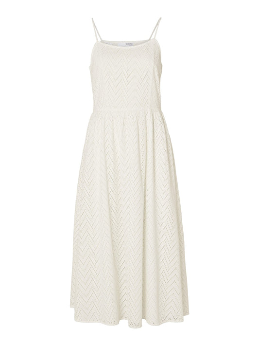 Slfellen Maxi Embroidery Dress
