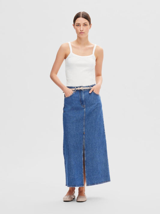 Slfbella  Denim Skirt