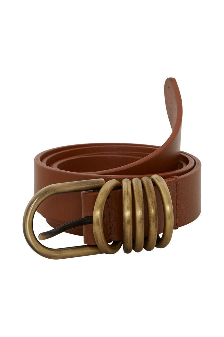 Iasagan Leather Belt Cognac