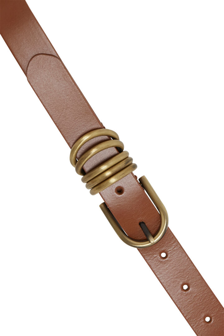 Iasagan Leather Belt Cognac