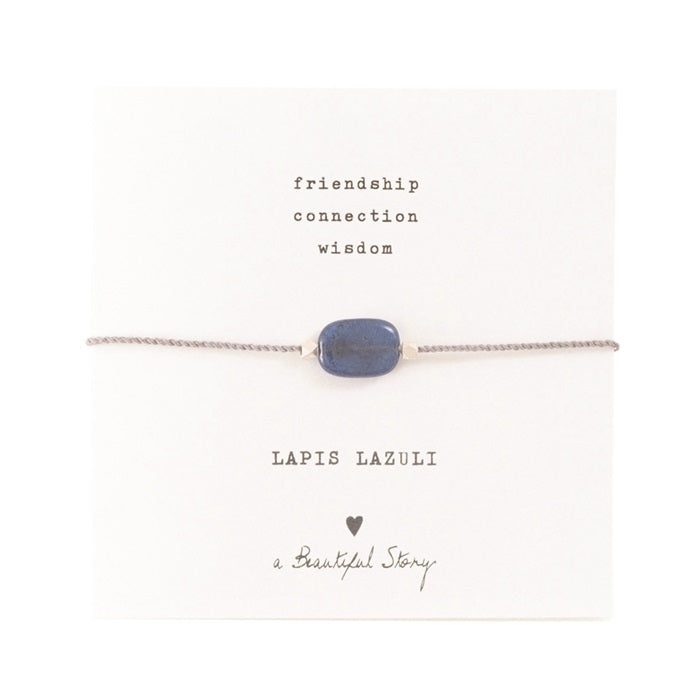 Gemstone Card Bracelet