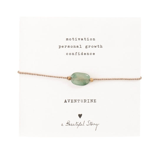 Gemstone Card Bracelet